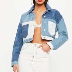 Denim jacket.